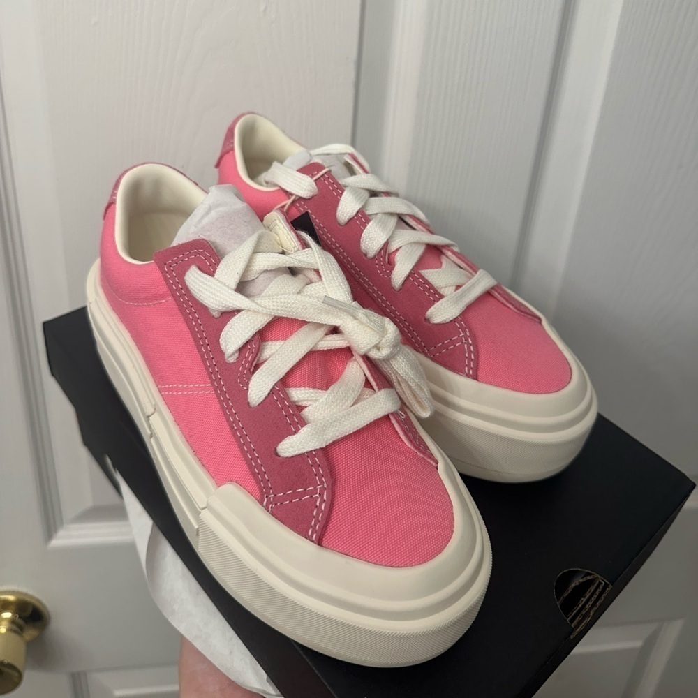 HP❤️ Converse WMNS CTAS CRUISE OX PINK/WHITE/EGRET A10440C Platforms Sneakers